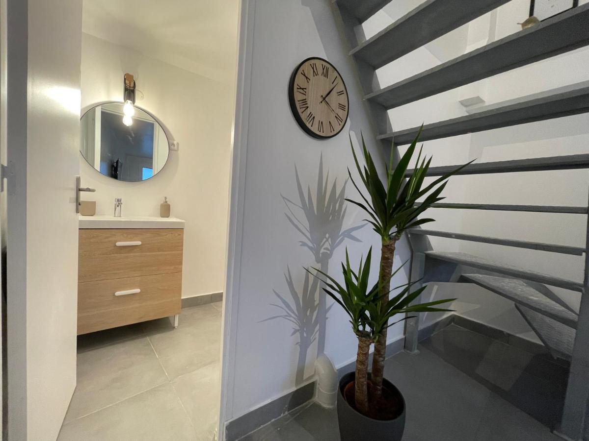 Superbe T3 Duplex Proche Paris & Disneyland Ozoir-la-Ferriere Luaran gambar