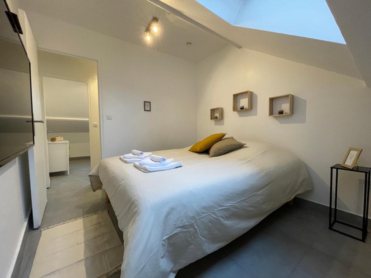 Superbe T3 Duplex Proche Paris & Disneyland Ozoir-la-Ferriere Luaran gambar